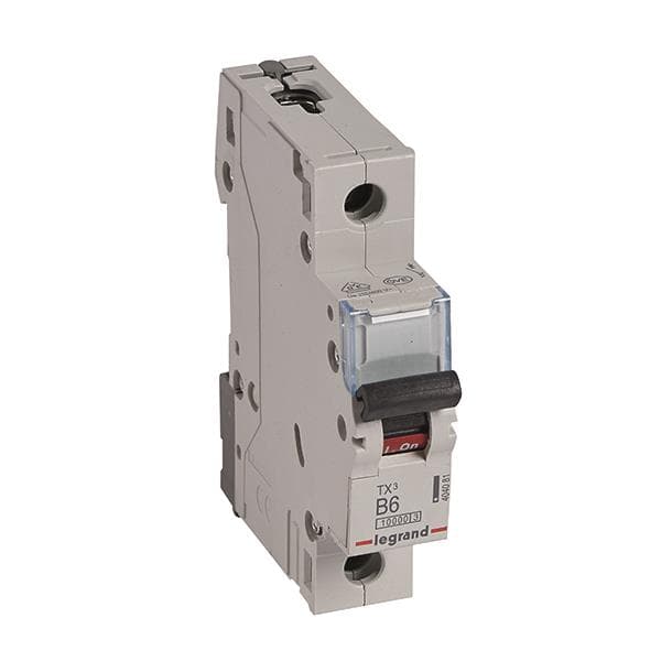 Legrand 404081 TX3 LS-Schalter B 6A 1-polig 10kA 230/400VAC 1TE