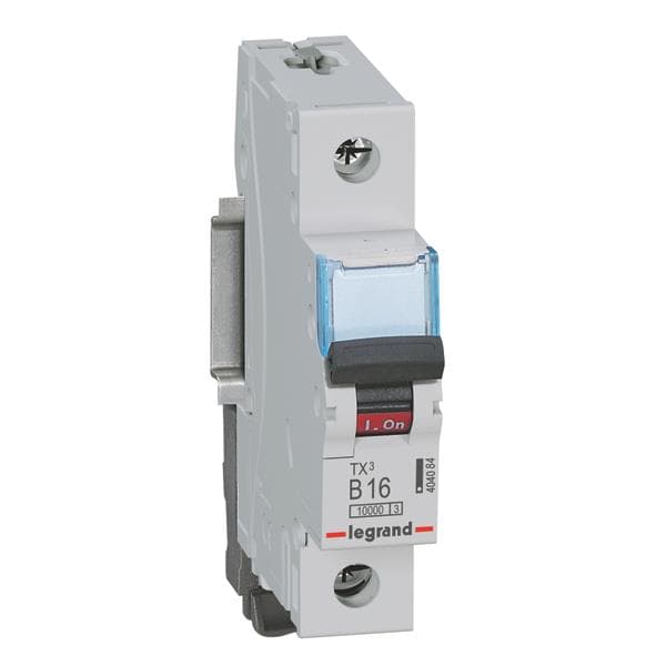 Legrand 404084 TX3 LS-Schalter B 16A 1-polig 10kA 230/400VAC 1TE