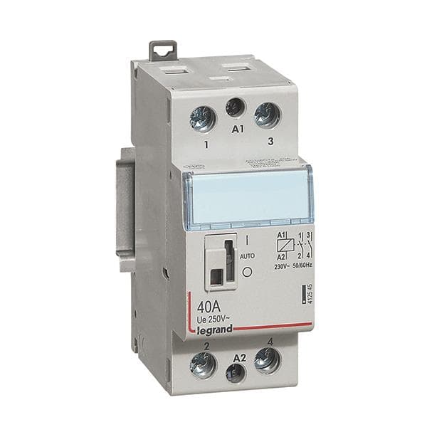 Legrand 412545 CX3 Schütz 230V 40A 2S m.Handschalter