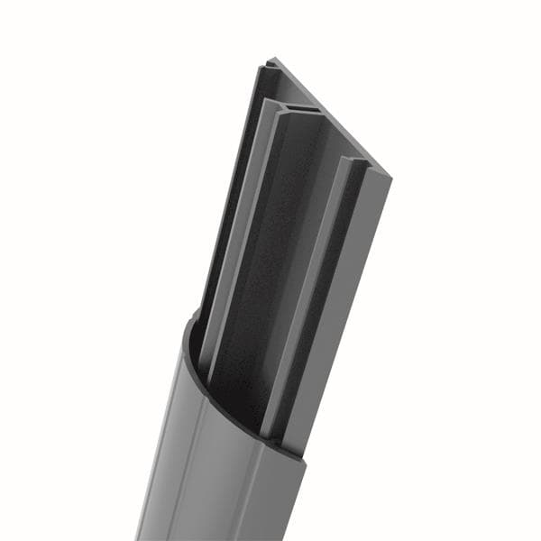 GGK Aufbodenkanal ABK trend 12x50 6685 Set Anthrazit 1m Multimedia
