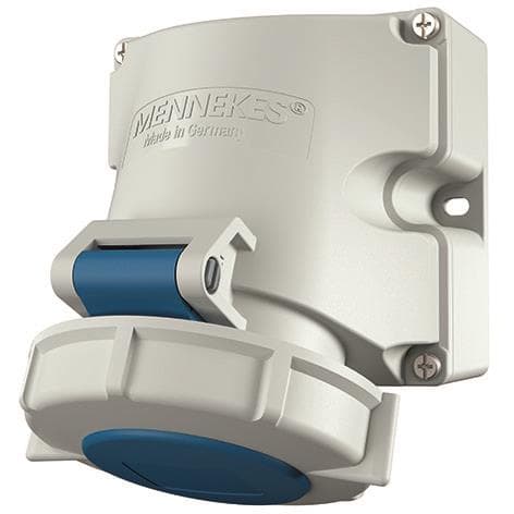 Mennekes Steckdose 9105 16A3P 6h230V Wanddose TwinContact IP67