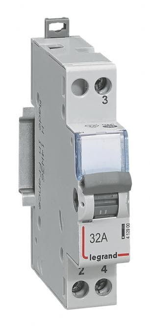 Legrand 412900 CX3 Wechselschalter 1We 32A AC-22A 1TE