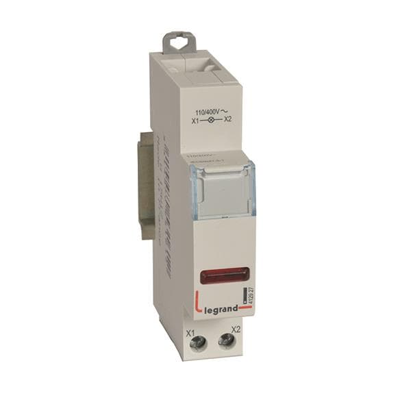 Legrand 412927 CX3 Meldeleuchte LED 1-fach rot 110/400VAC 1TE