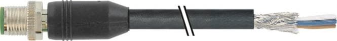 Murrelektronik M12 St 7000-13101-6030500 0° PVC sw UL/CSA 5m