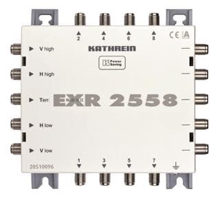 KATH Multischalter Durchgang EXR 2558 5 auf 8