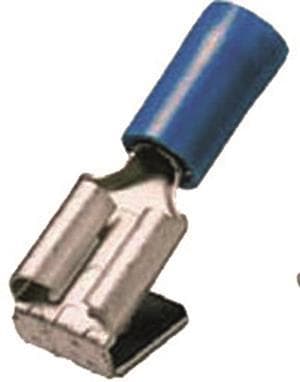 Intercable ICIQ2FHA isol. Steckverteiler 1,5-2,5qmm 6,3x0,8 blau m.Abzweig (Inhalt 100 Stück)
