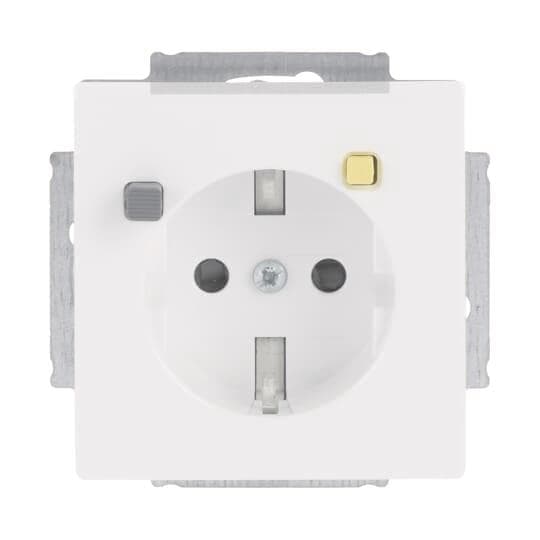 BJ FI-SCHUKOMAT SCHUKO 3120 EUCB-84 Einsatz studioweiß Sicherheitstechnik