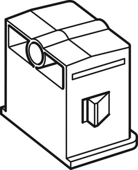 Legrand 348575 Schutzkappe U50/U55/U60 gelb