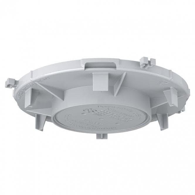 Kaiser Einbaugehäuse, HaloX 100 1281-01 Frontteil Auslass Ø68mm f.Ortbeton