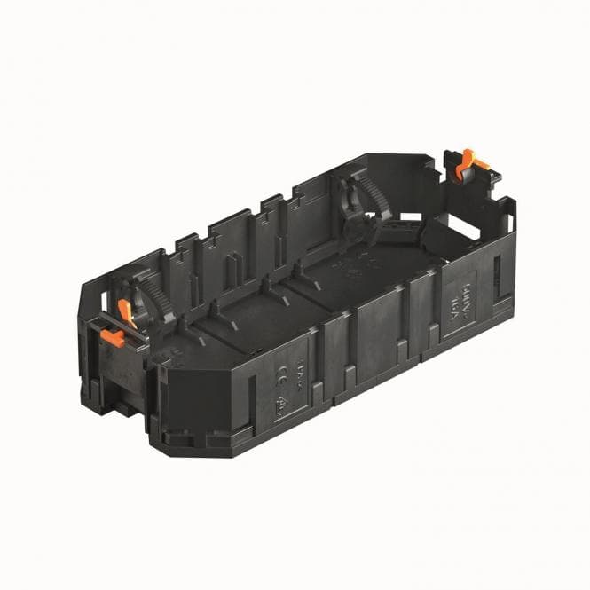 OBO UT3 Universalträger f.Instsgeräte 165x76x36 PA gsw RAL9011 7408721