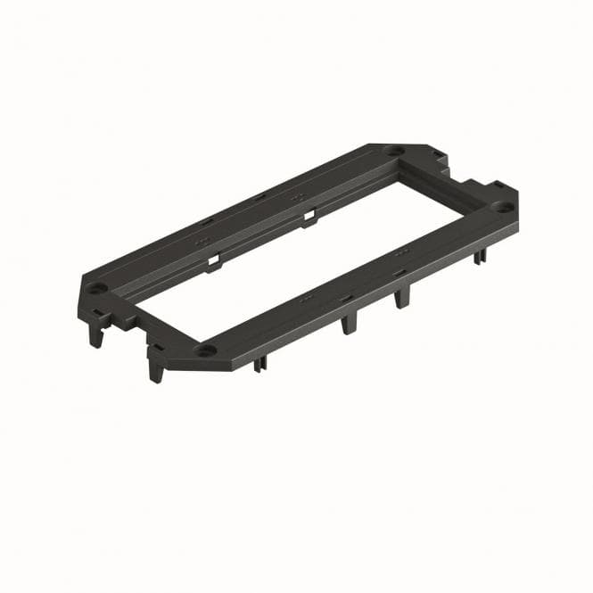 OBO UT3 P3 Abdeckplatte f.UT3 3 Modul45 165x76x4 PA gsw RAL9011 7408753