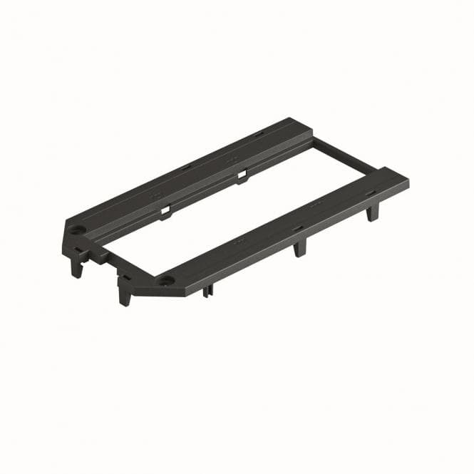 OBO UT4 P3 Abdeckplatte f.UT4 3 Modul45 147x76x4 PA gsw RAL9011 7408761