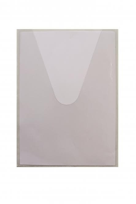 ELMEKO Schaltplantasche DIN A4 ST-A4-F hoch Folie transparent VE=10Stk 71ST40VE