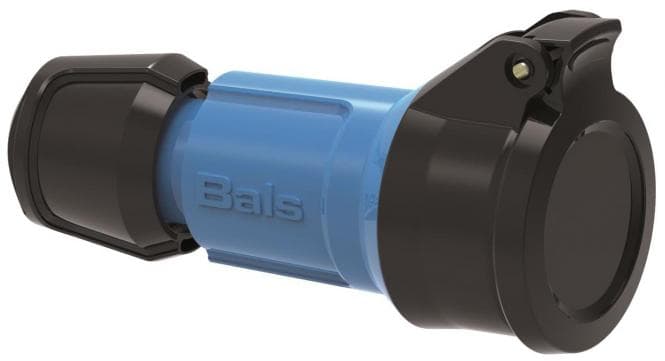 Bals Schuko Kupplung blau 7486 MULTI-GRIP 16A 3p 250V IP44