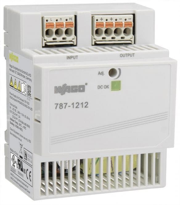 WAGO 787-1212 Primär getaktete Stromversorgung, Compact,1-phasig