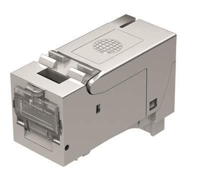 EasyLan FixLink SL RJ45-S KS VPE24 Kat6A ISO/IEC AWG24-22 Keystone Modul (Inhalt 24 Stück)