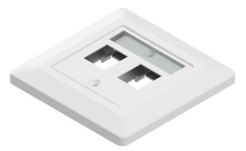 preLink / fixLink Modulaufnahme UP-Gehäu für Keystone Modul (Inhalt 5 Stück)