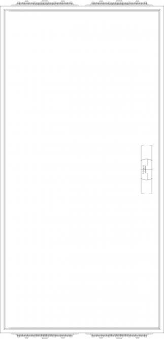 f-tronic ZA112 Leergehäuse H 1100, ZA112 B 550mm IP31 7120507