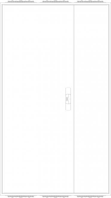 f-tronic ZA143 Leergehäuse H 1400, ZA143 B 800mm IP31 7120518