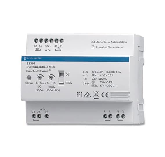 BJ Systemzentrale Mini, 83301 Türkommunikation, Systemgeräte