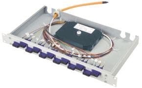 TG 19 1HE LWL Spleissbox H02030H9008 Basis eco 6xSC-D+12xSC Pigt50/125 OM4