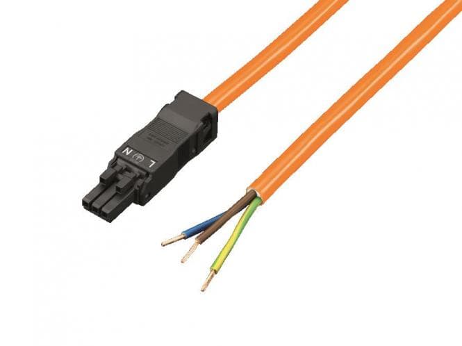 Rittal Anschlußleitung 3m 1=5 SZ 2500400 f.Einspeisung 3polig 100-240V