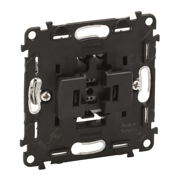 Legrand 752011 Taster Wechselkontakt (SL) 6A bel. m.LED Valena IN MATIC