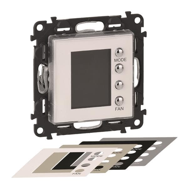 Legrand 752131 Thermostat Unterputz m.beleuchtetem Display 2M Valena Life