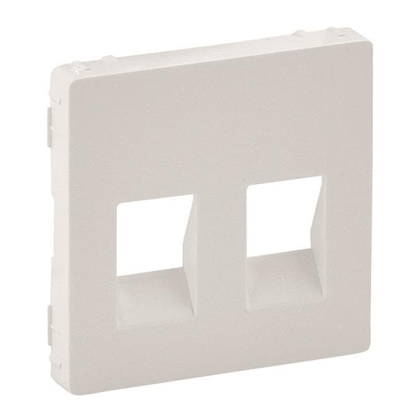 Legrand 755370 Abdeckung f.2-fach Lautsprecherdose Valena Life ultraweiß