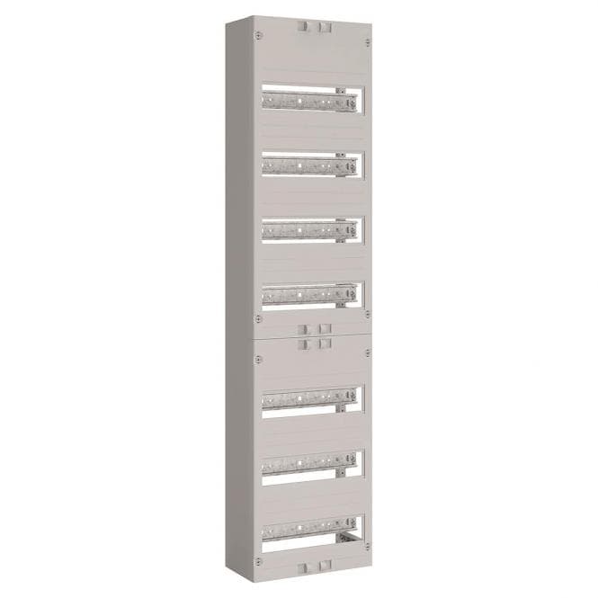 ABN Verteilerfeld 1V 7x Gerätetrag VR17 schiene 1V7 84TE 250x1050mm