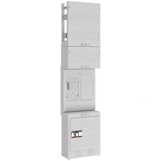 ABN Zählerplatz eHZ 1Z R EZ17311 m.Klemmstein OKK 5p 250x1050mm