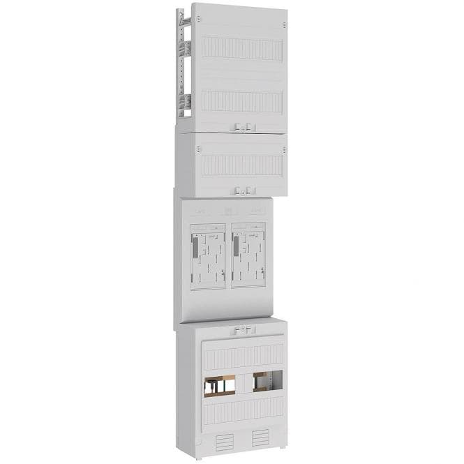 ABN Zählerplatz eHZ 2Z EZ17320 m.Klemmstein OKK 5p 250x1050mm