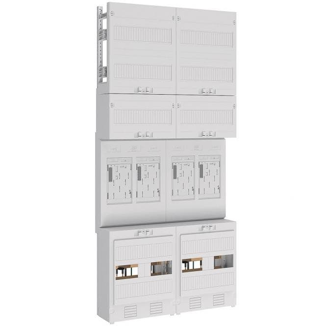 ABN Zählerplatz eHZ 4Z EZ27340 m.Klemmstein OKK 5p 500x1050mm