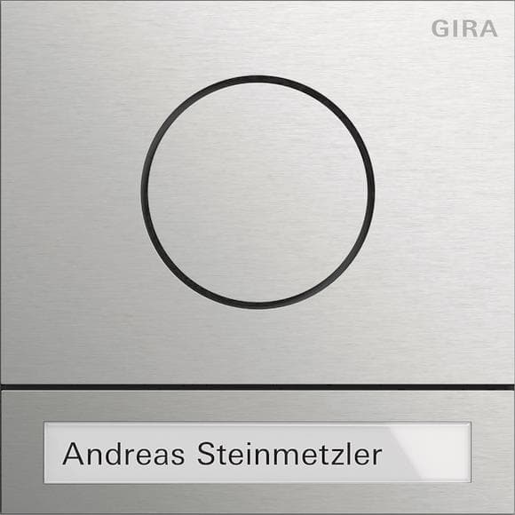 GIRA 5565920 Türstationsmodul System 106 Edelstahl