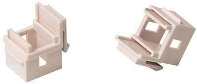 EasyLan Keystone-Adapter CKVZMLC1 f.LC-D/SC-S weiß RAL9010
