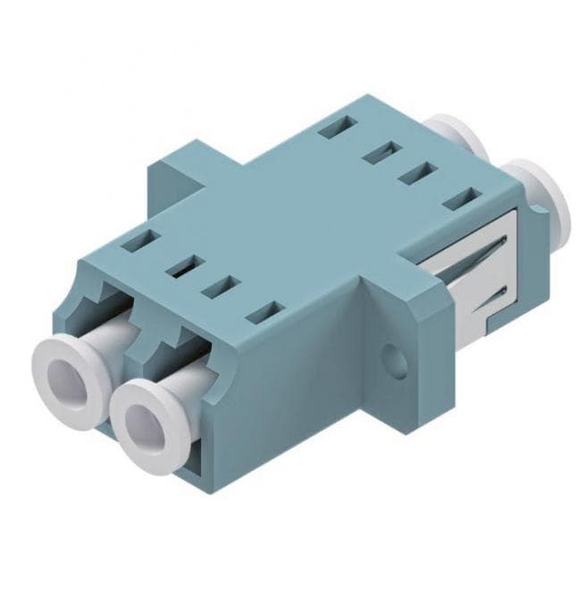 EasyLan LWL Kupplung SLVZAM22DPAQ Premium LCD OM3 aqua