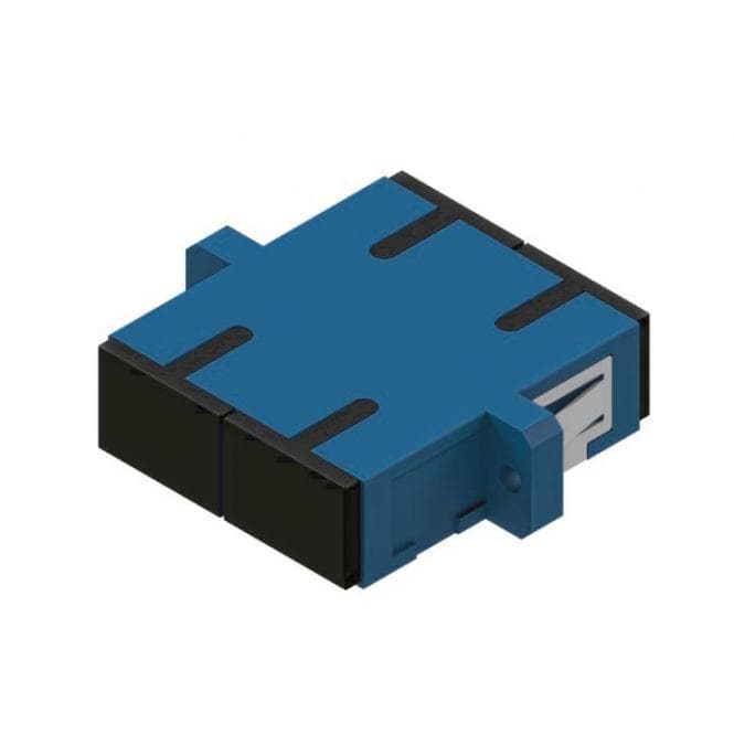 EasyLan LWL Kupplung SLVZAS11DPBL SCD Standard OS2 blau
