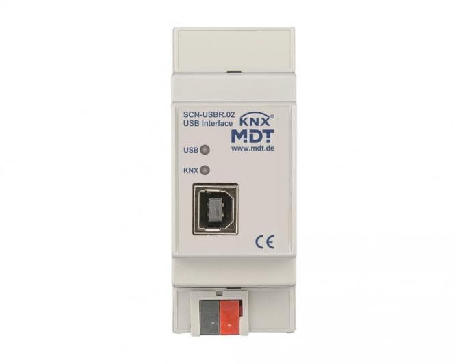 MDT SCN-USBR.02 USB Interface KNX 2TE REG m.Updatefunktion