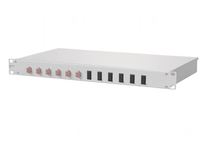 Metz OpDAT fix 6xLC-D OM4 1502577506-F Keramik erikaviolett 19z 1HE Spleißbox