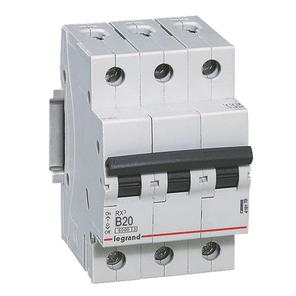 Legrand 419170 RX3 LS-Schalter B 20A 3-polig 6kA 400VAC 3TE
