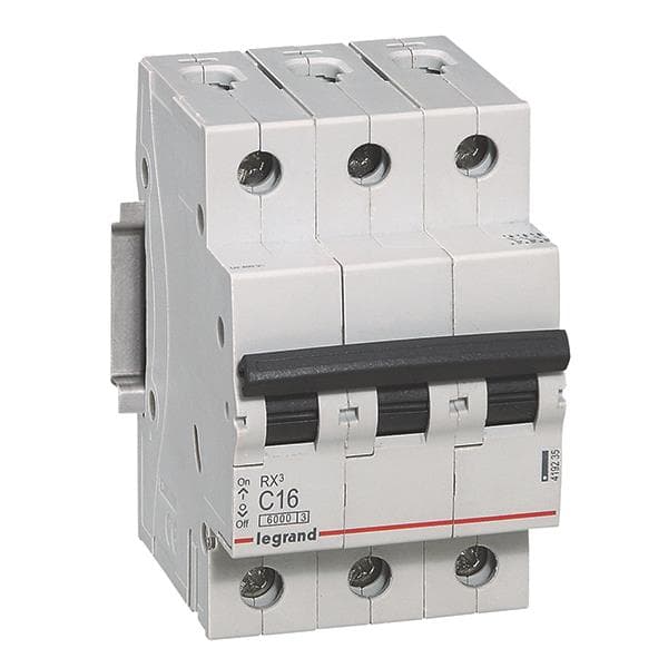 Legrand 419235 RX3 LS-Schalter C 16A 3-polig 6kA 400VAC 3TE