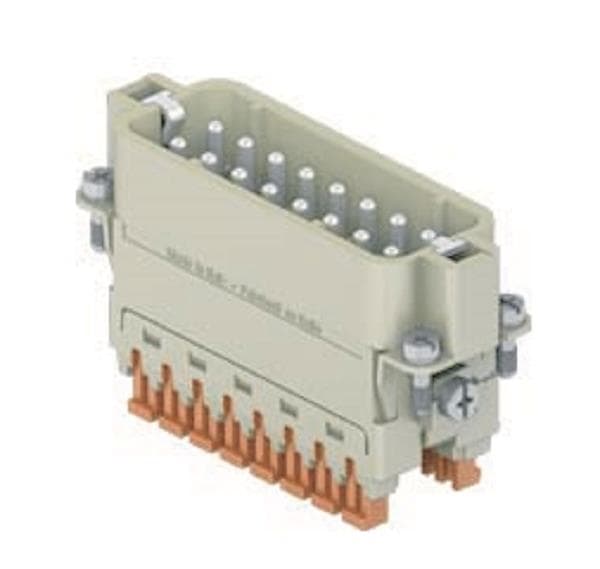 ILME Stifteinsatz Gr.66.16 CSAHM 16 16P+PE Silber SQUICH 16A 250V