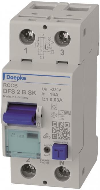 Doepke DFS2 016-2/0,03-B SK Fehlerstromschutzschalter 2p 16 09114598