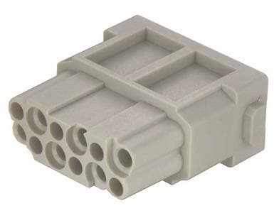 Harting Han DD module crimp 09140123102 Buchse Han-Modular Modules o.Contacts (Inhalt 2 Stück)