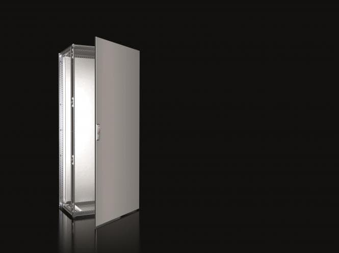 Rittal Anreih-Schranksystem VX 8455.000 1-türig BHT 800x1800x500mm Edelstahl