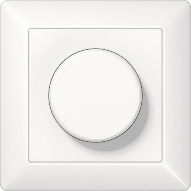 Jung Drehdimmer LED AS5544.03VWW m.Dreh-Ausschalter Weiss