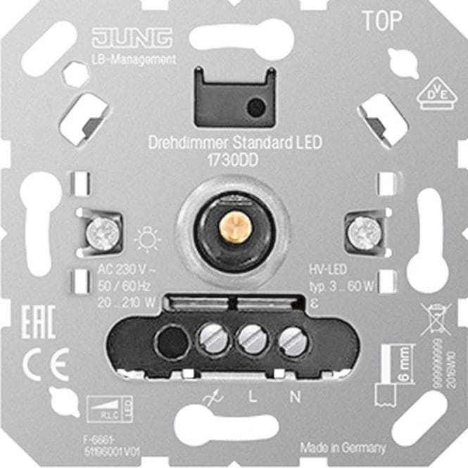 Jung Drehdimmer Std.LED 1730DD