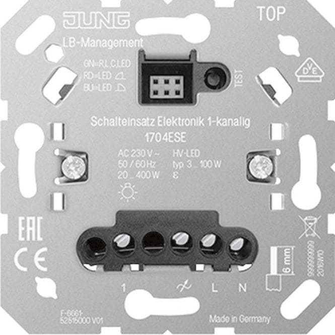Jung Schalteinsatz Elektronik 1K 1704ESE