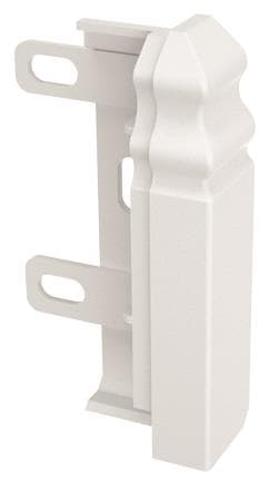 GGK 114104 Endstück rechts 4D 20x80-ES f.E-Sockelleiste Berliner Profil