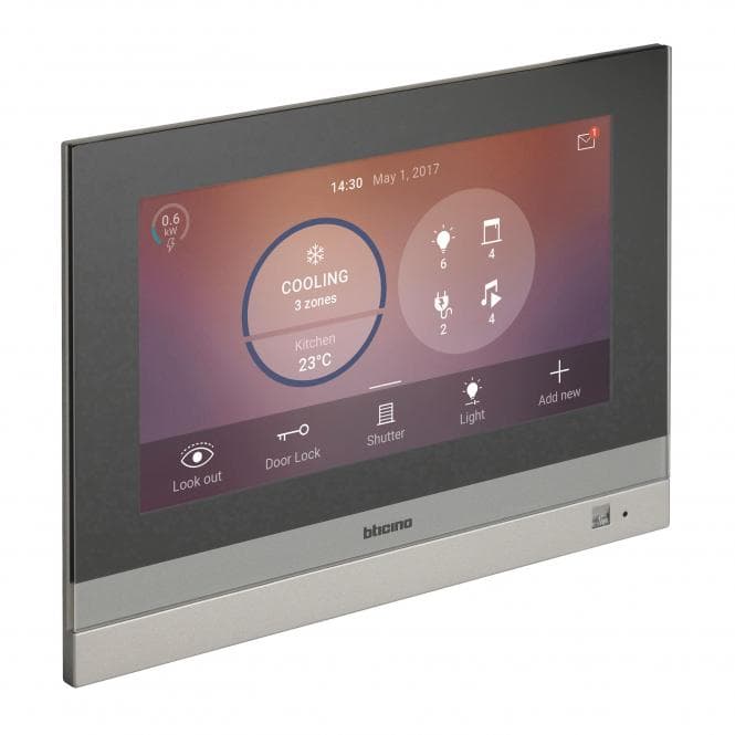 BTicino 3488 Touchscreen m.7z Bildschirm Schwarz